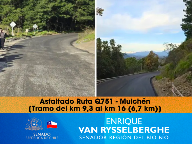 Asfaltado Ruta Q751