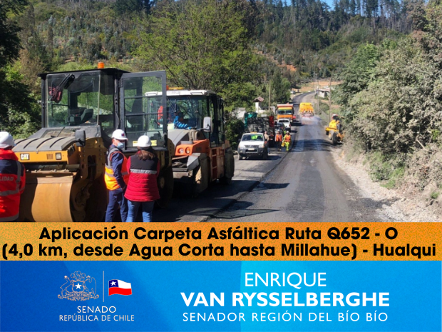Asfalto Ruta Q652 – O