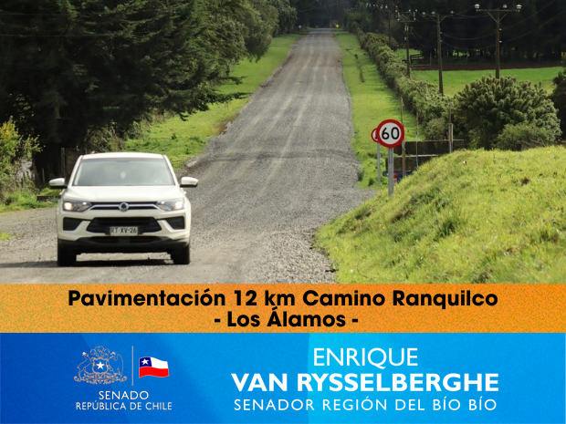 Pavimentación Camino Ranquilco